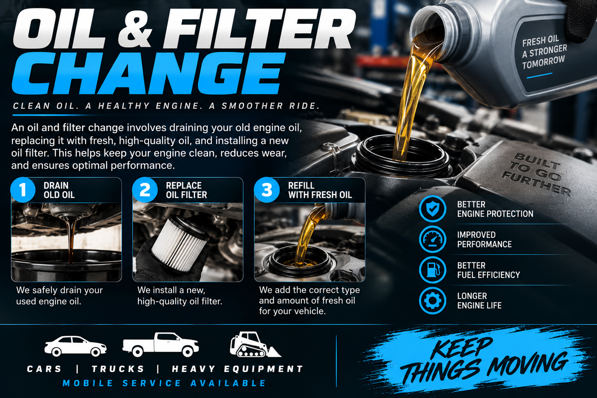 OIL & FILTER CHANGE